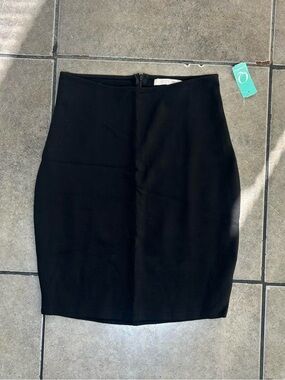Blank NYC Classic Black High-Waist Pencil Skirt